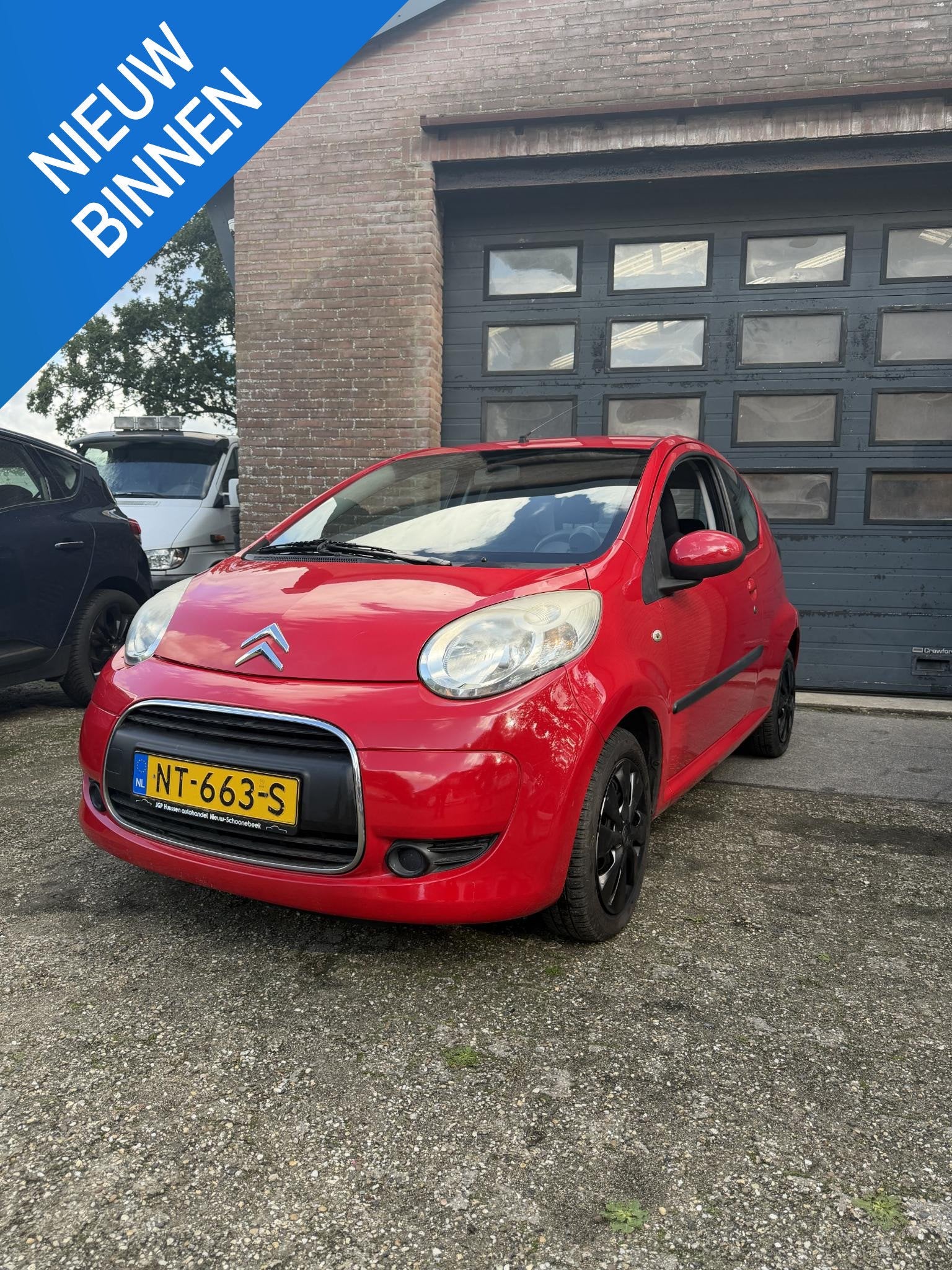 Citroen C1 1.0-12V Ambiance Airco/, Auto's, Voorwielaandrijving, Euro 5, Stof, Gebruikt