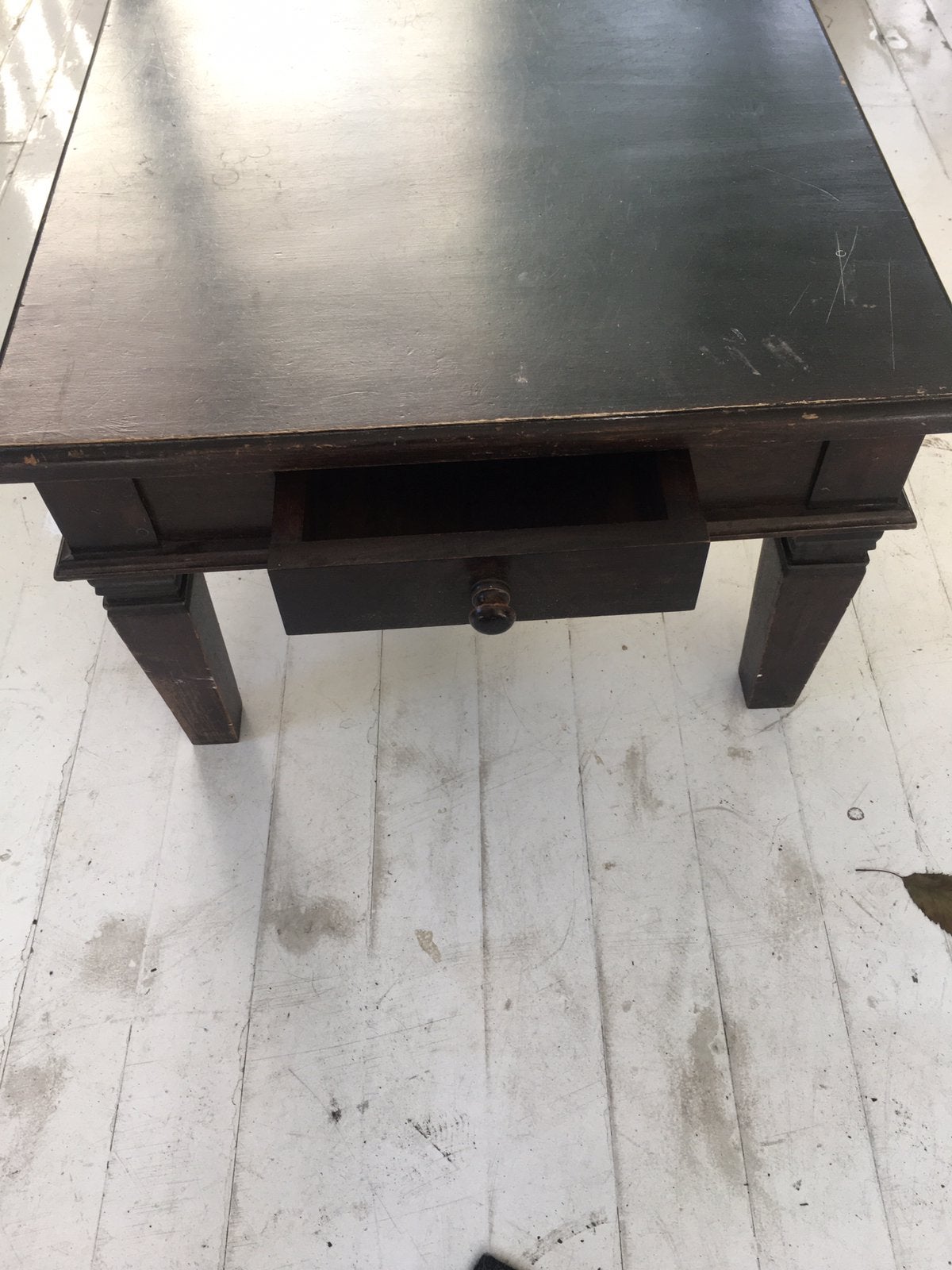 Tafel van teakhout uit Bali, Teakhout, Minder dan 50 cm, Rechthoekig, 50 tot 100 cm