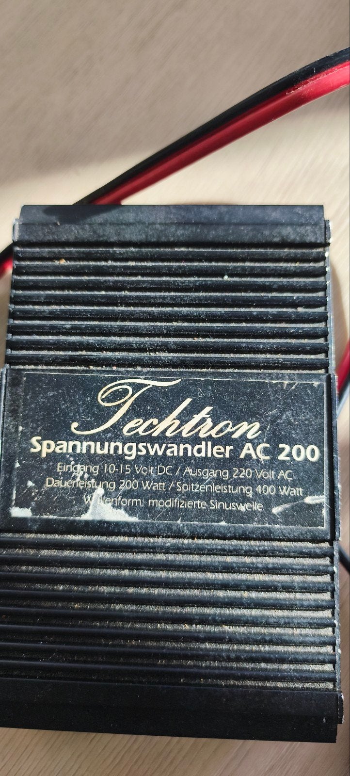 Techron Spannings omvormerAC 200 - Dynamic Inverter, Ophalen of Verzenden, Gebruikt