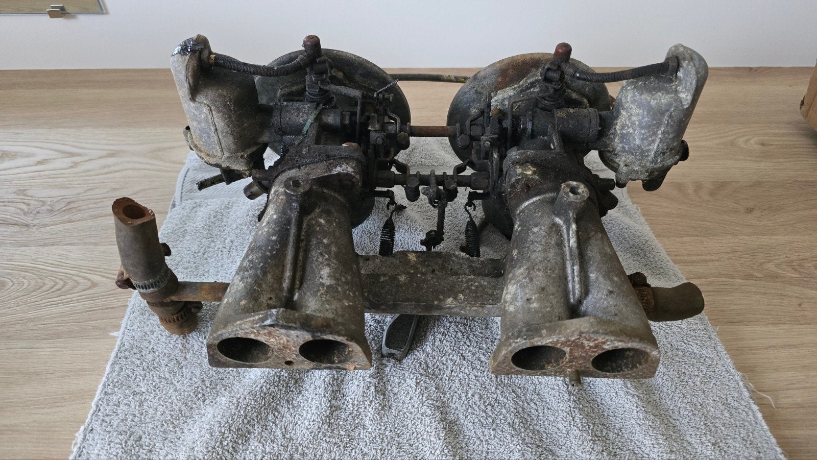 Originele dubbele SU HS4 carburateurs Triumph Spitfire 1500, Ophalen of Verzenden, Gebruikt, MG