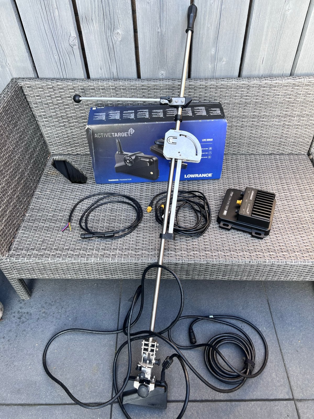 Lowrance ActiveTarget 1 met KED Stang, Ophalen of Verzenden, Gebruikt, Overige typen