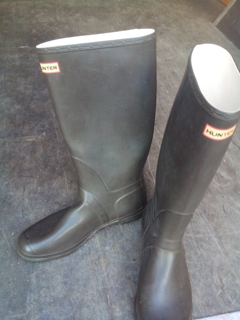 hunter laarzen bruin maat 47, Bruin, Boots, Ophalen of Verzenden, Zo goed als nieuw
