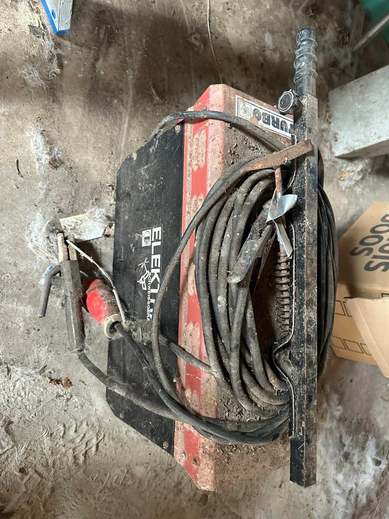 Turbo SBE 200 Lasapparaat - Elektrode Lasmachine, Ophalen, Gebruikt, 150 tot 250 ampère, Elektroden