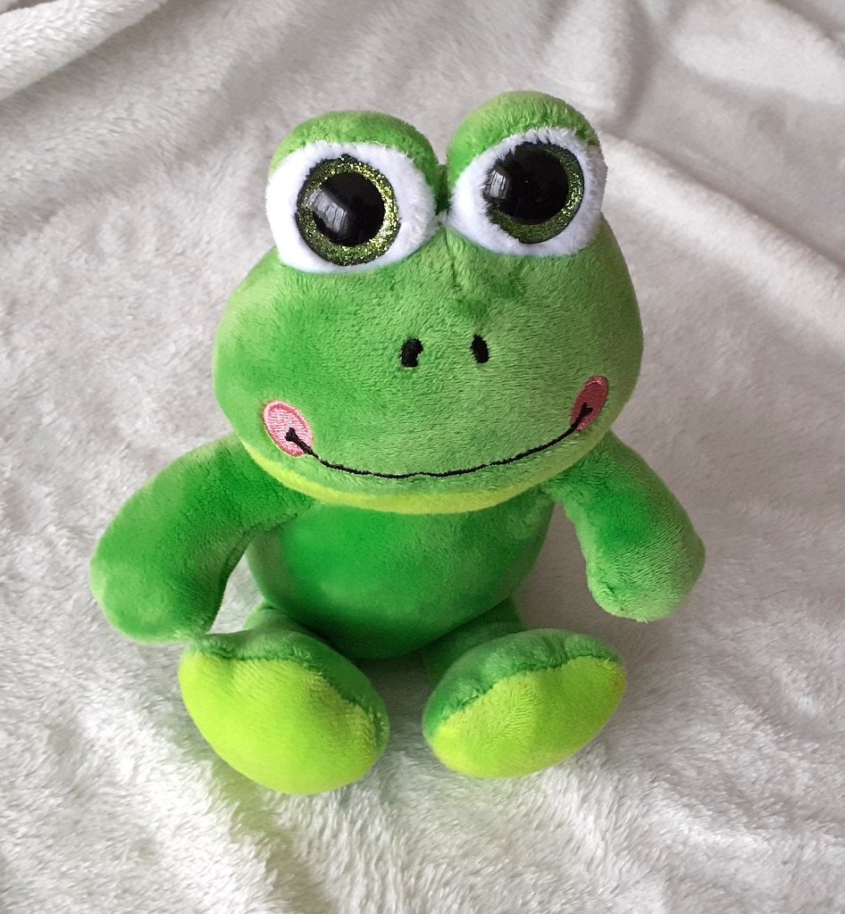 knuffel kikker, Kikker, Groen, Overige merken, Overige karakters