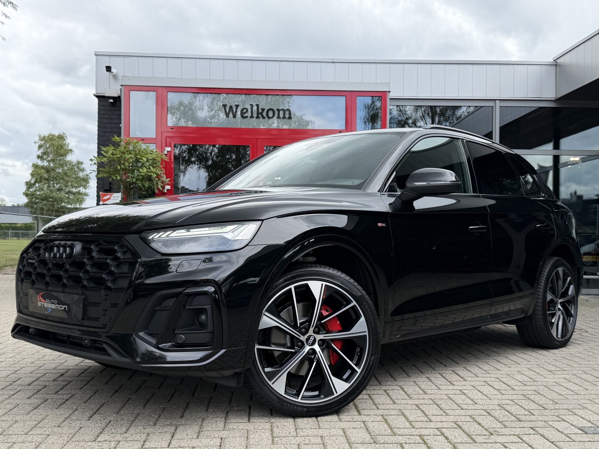 Audi Q5 55 TFSI-e 367PK COMPETITION *!* PANODAK/ 21 INCH/ RS, Auto's, Automaat, Dealer onderhouden, Gebruikt, Euro 6
