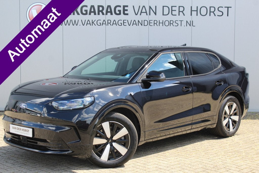 Ford Capri Premium Extended Range RWD 77 kWh. Fabr. garantie, Auto's, Ford, Achterwielaandrijving, Gebruikt, Zwart, 1000 kg