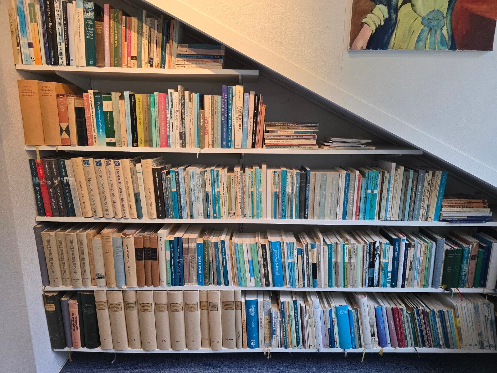 theologische bibliotheek, Boeken, Ophalen, Gelezen