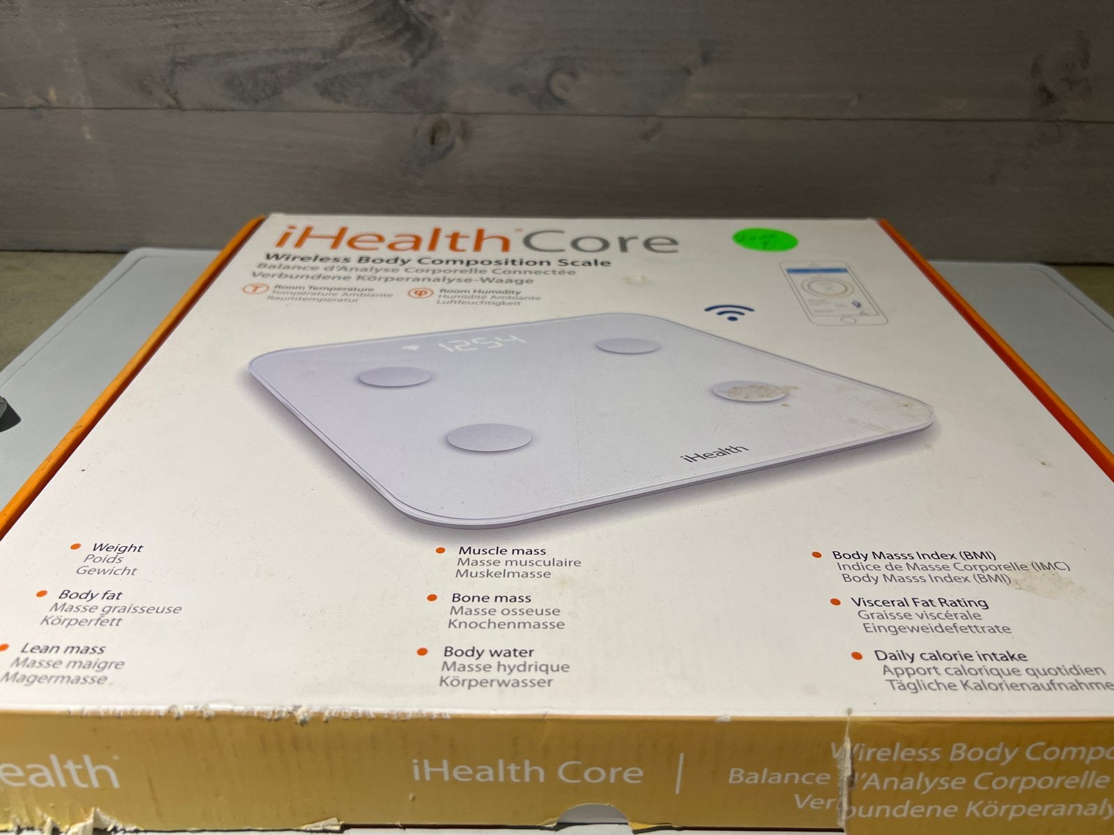 iHealth Core HS6 Draadloze Lichaamsanalyse Weegschaal, N, N, Ophalen of Verzenden, Zo goed als nieuw