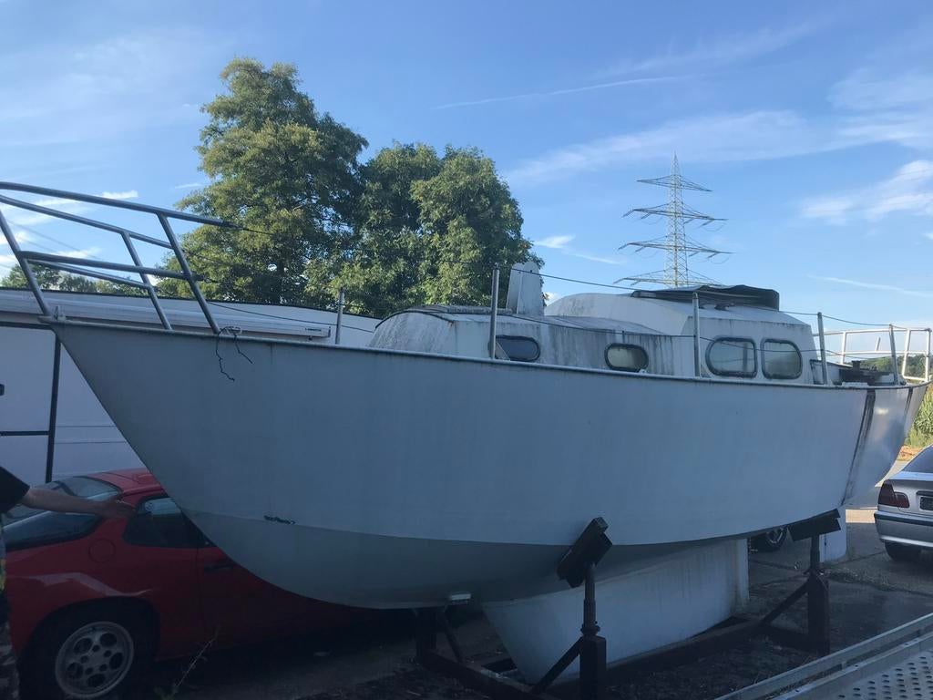 Opknapper zeilboot, ideaal project voor de handige klusser, Watersport en Boten, Motorboten en Motorjachten, Ophalen, Gebruikt