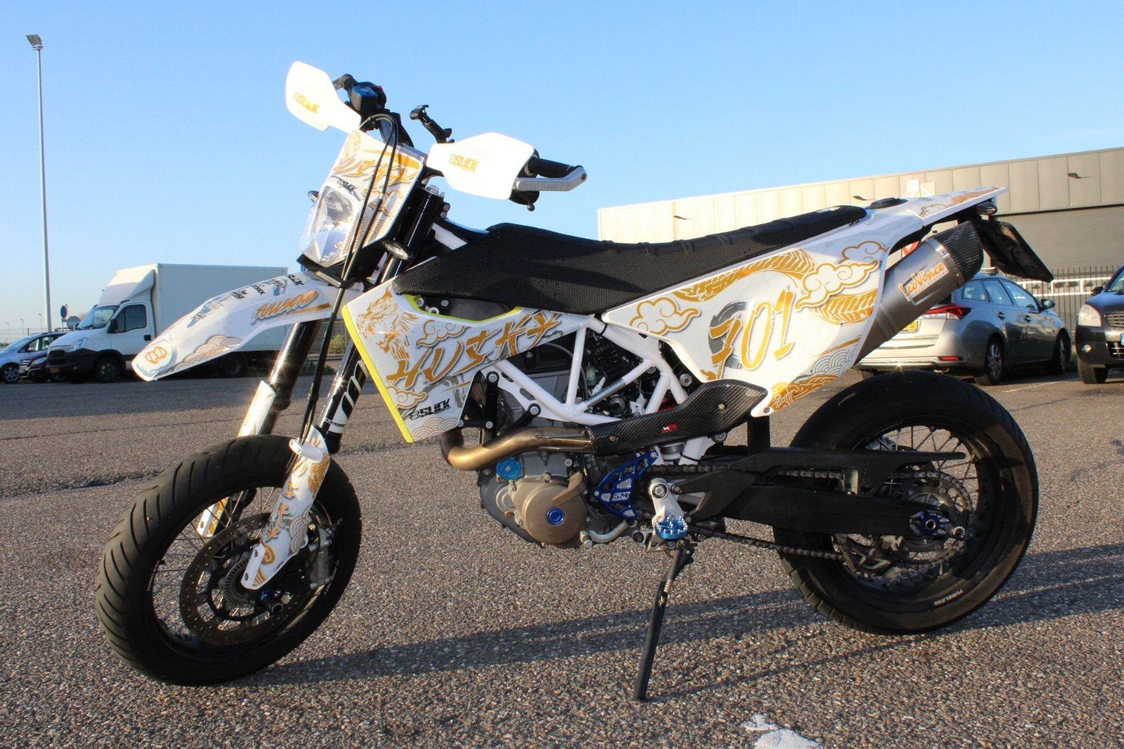 Husqvarna 701 Supermoto 35 kW - Zeer goede staat, Gebruikt, Particulier, Meer dan 35 kW, Minimaal motorrijbewijs A2
