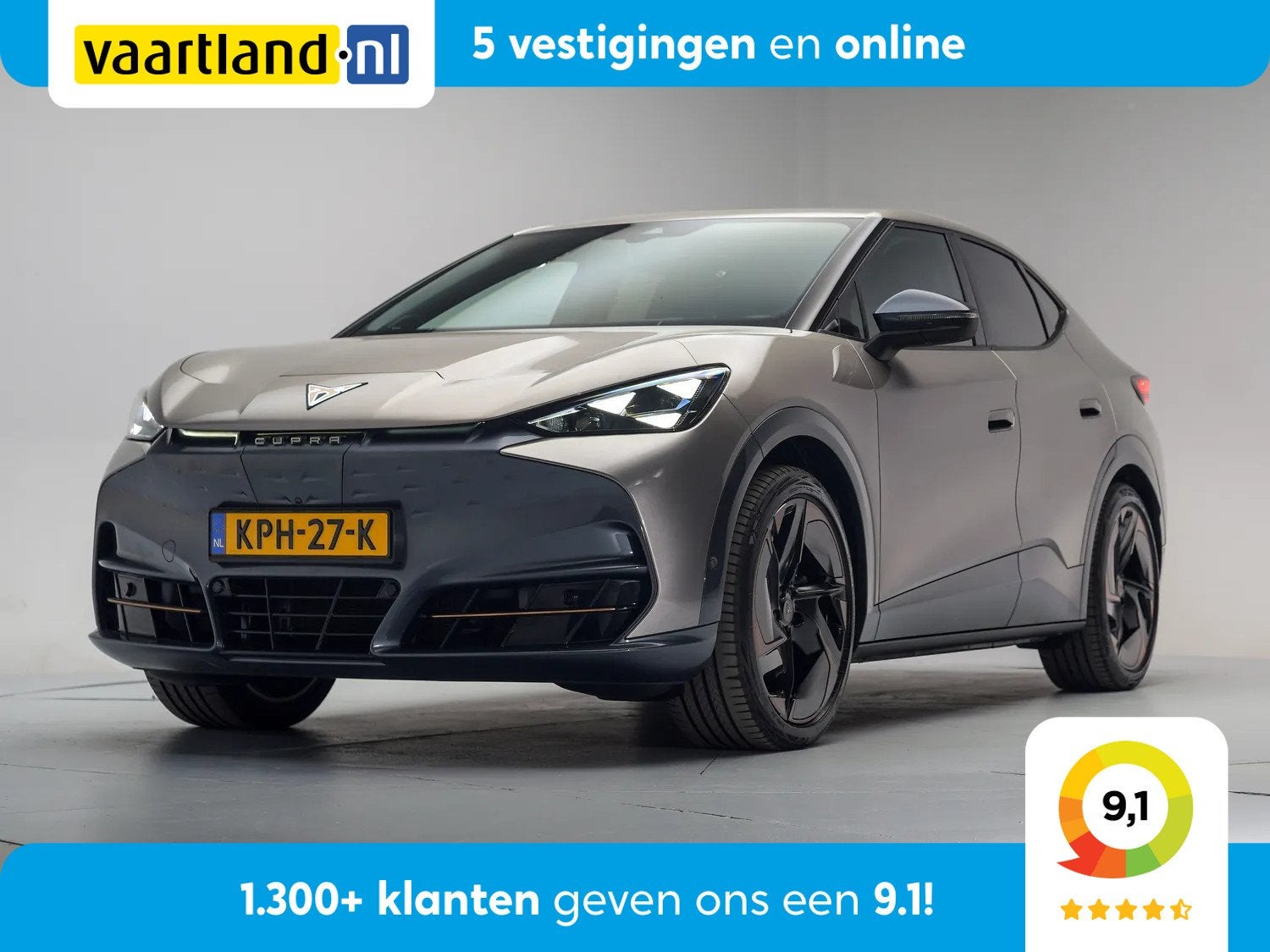 CUPRA Tavascan VZ Adrenaline 82 kWh [ Panoramadak 360°Camer, Auto's, Automaat, 0 cilinders, Gebruikt, 340 pk