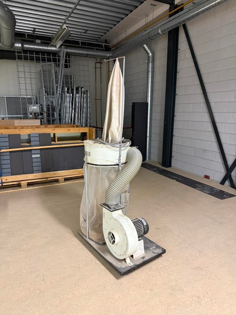 Professionele 400V houtafzuiger / stofafzuiging 2HP – 3 fase, Doe-het-zelf en Verbouw, Ventilatie en Afzuiging, Ophalen, Gebruikt
