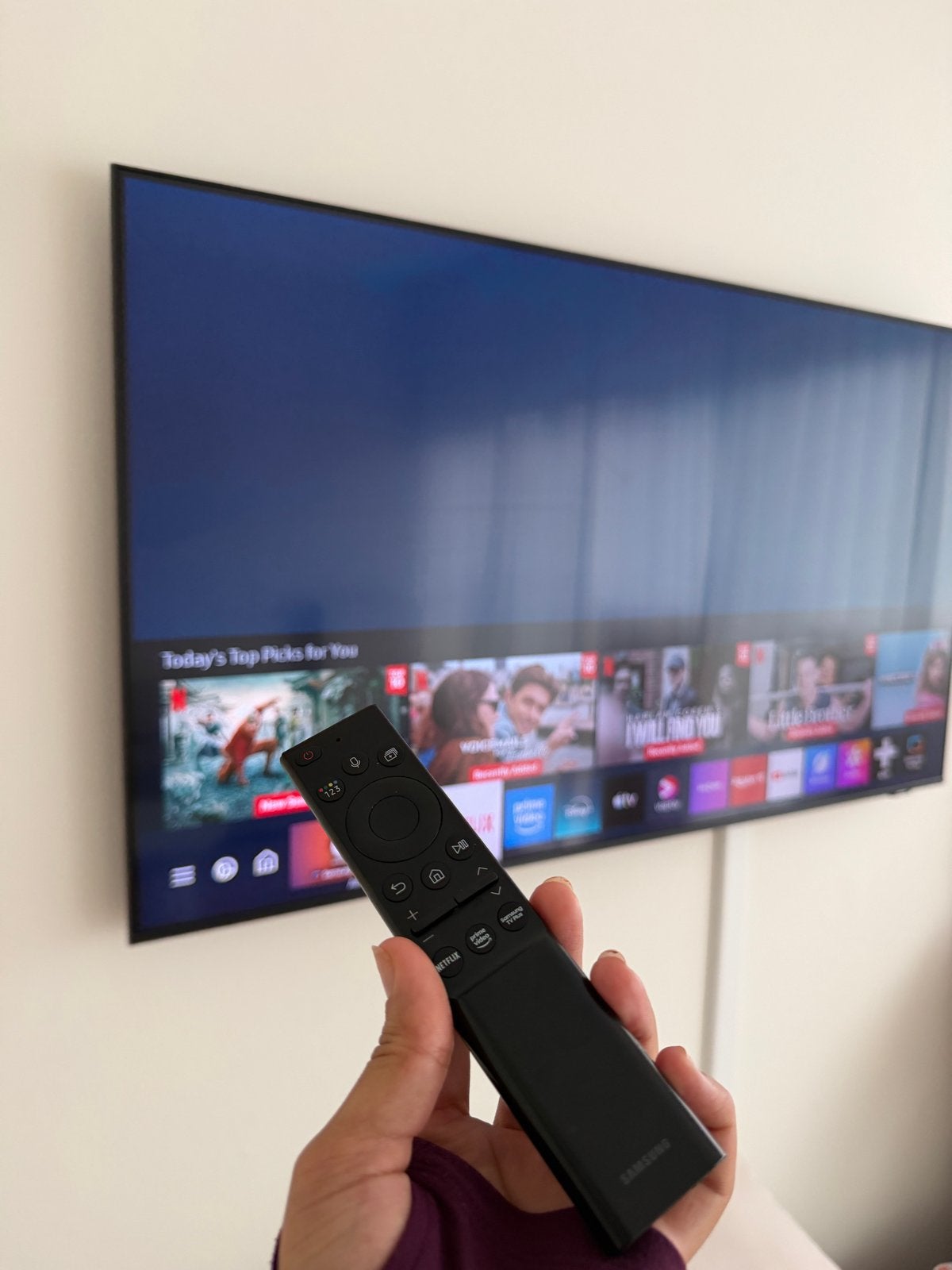 Samsung Crystal UHD 55” 4K Smart TV UE55AU8000KXXN, Audio, Tv en Foto, Televisies, Ophalen, LED, Zo goed als nieuw, Samsung