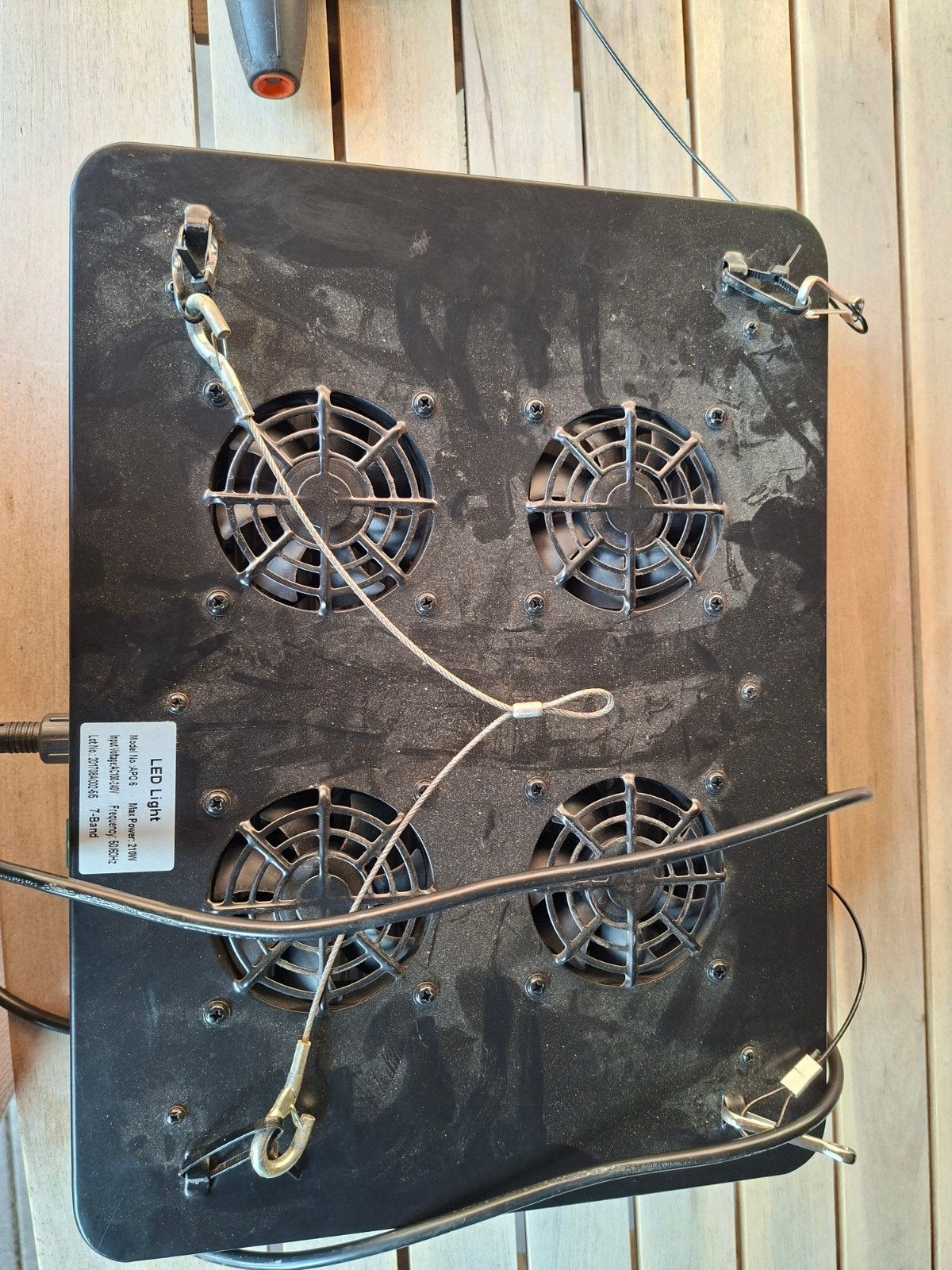 4x LED Kweeklamp 210 Watt - Goed Werkend, Ophalen of Verzenden
