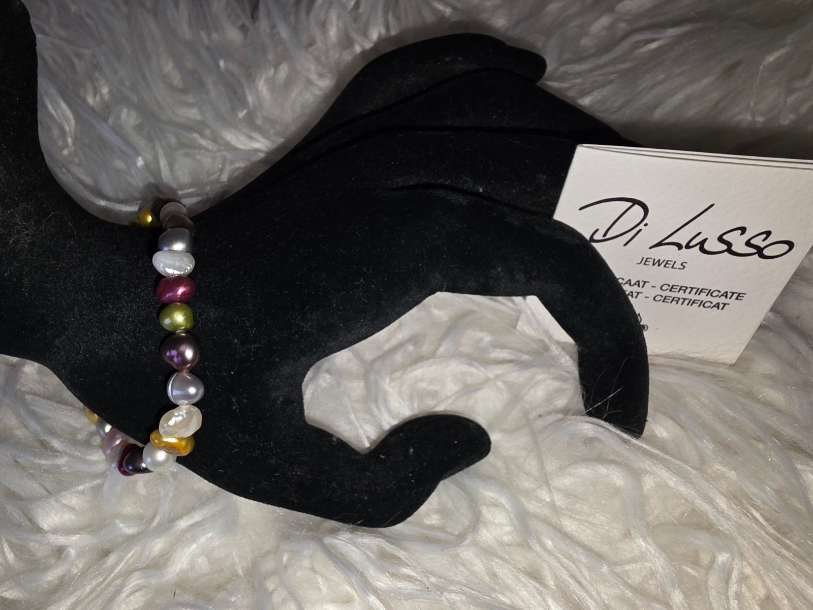 Di Lusso Jewels zoetwaterparel armband, Ophalen of Verzenden, Nieuw, Overige kleuren, Overige materialen