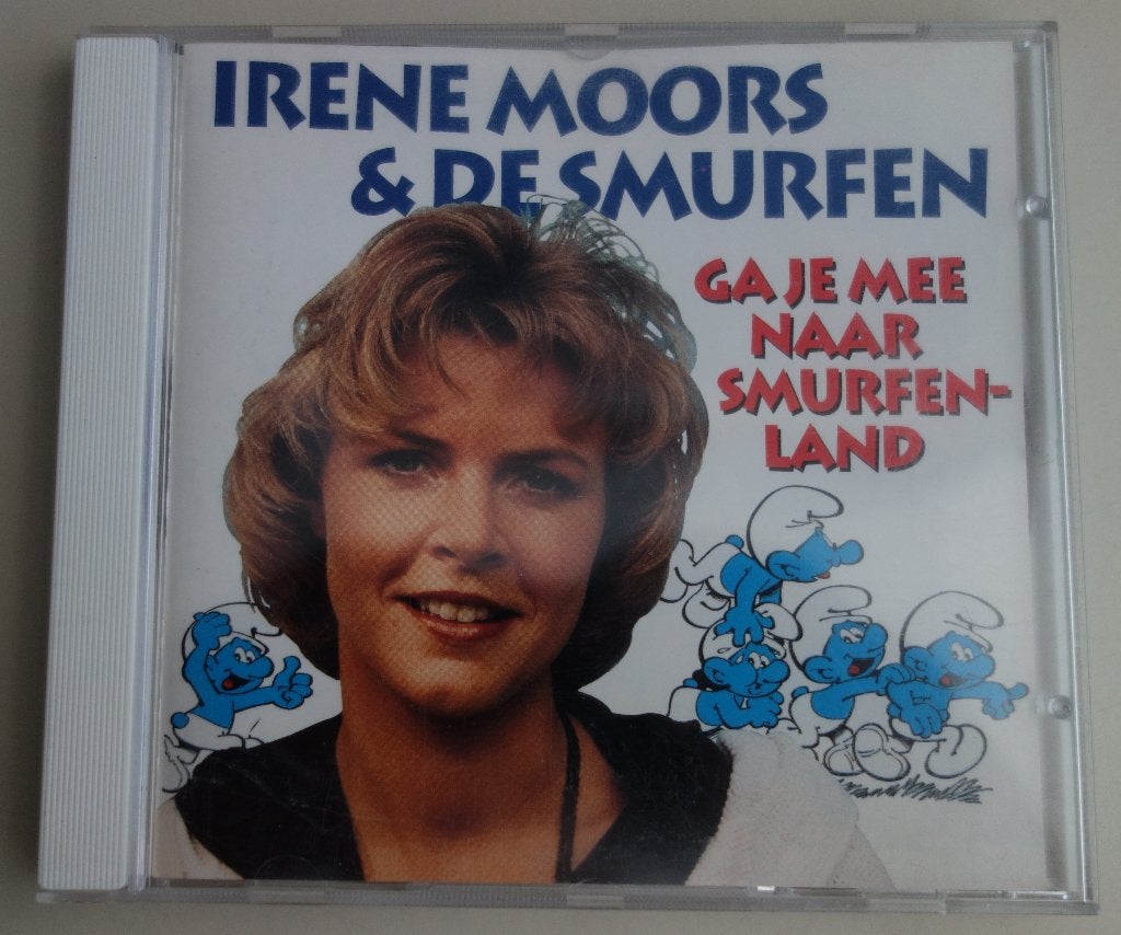 Irene Moors & De Smurfen - Ga Je Mee Naar Smurfenland CD, Ophalen of Verzenden, Gebruikt, Overige Smurfen, Overige typen
