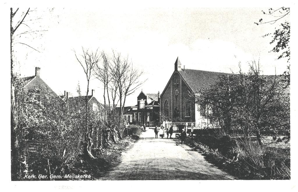 700020 Meliskerke Zeeland 1940 Kerk Ger Gem Gelopen, Ophalen of Verzenden, Voor 1920, Gelopen, Zeeland