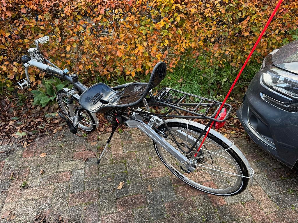 sinner ligfiets, Ophalen, Velgrem, Onderstuur, Sinner