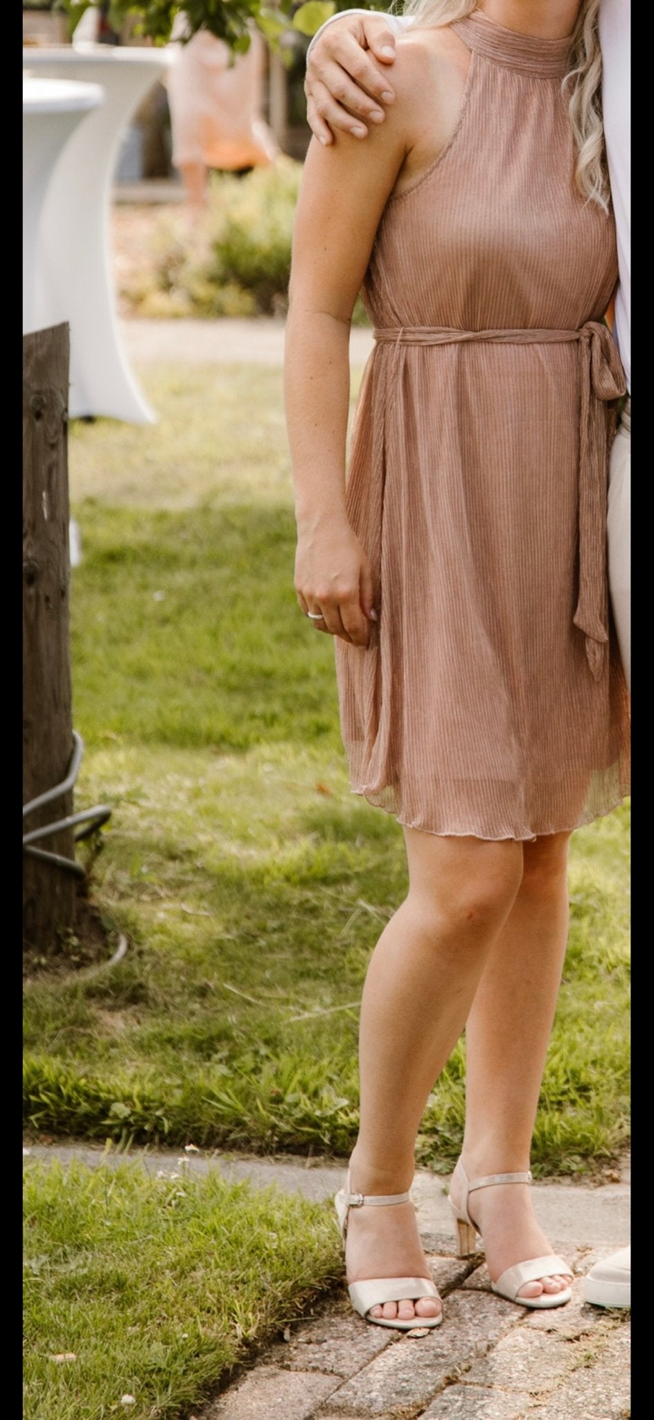Freebird glitter roze halter jurk, Nieuw, Ophalen of Verzenden, Roze, Maat 34 (XS) of kleiner