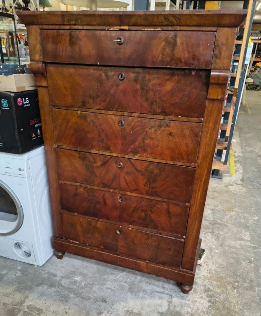Chiffonaire ladekast, Ophalen, Gebruikt, 100 tot 150 cm, .