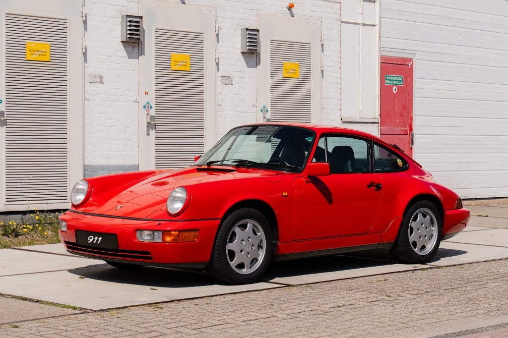 Porsche 964 Carrera 2 coupe Handbak Sperdiff Eerste lak!!!, Auto's, Achterwielaandrijving, Zwart, Bedrijf, Handgeschakeld