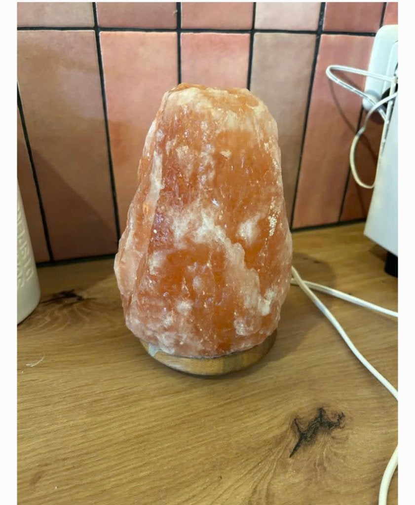 Zoutlamp, Ophalen, Zo goed als nieuw, Overige materialen, Minder dan 50 cm