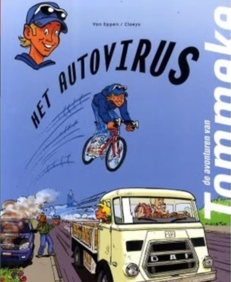 Het autovirus tommeke k2, Eén stripboek, Ophalen of Verzenden, Zo goed als nieuw