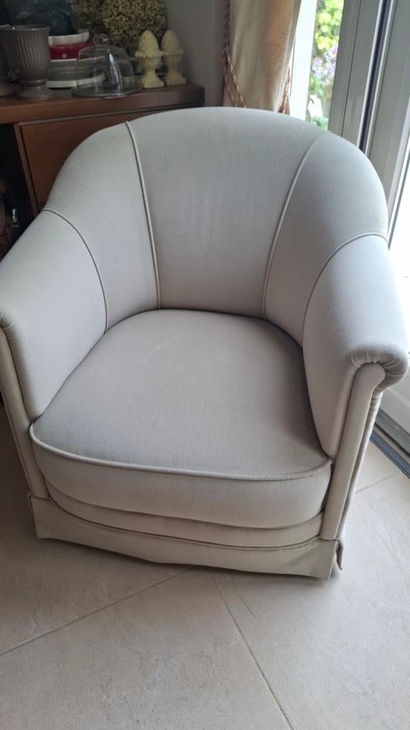 Leuk stoeltje, Huis en Inrichting, Fauteuils, Ophalen, Gebruikt, Minder dan 75 cm, Stof