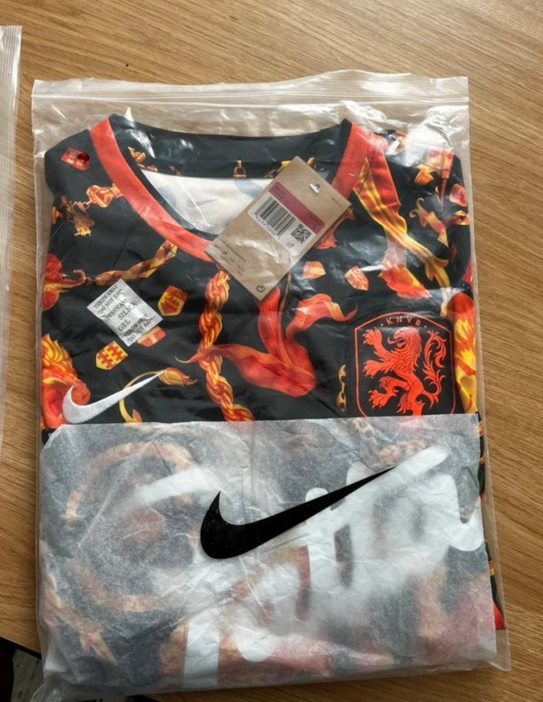 Patta x Nike KNVB WK voetbalshirt (maat L), Kleding | Heren, Sportkleding, Maat 52/54 (L), Zwart, Nieuw, Ophalen of Verzenden