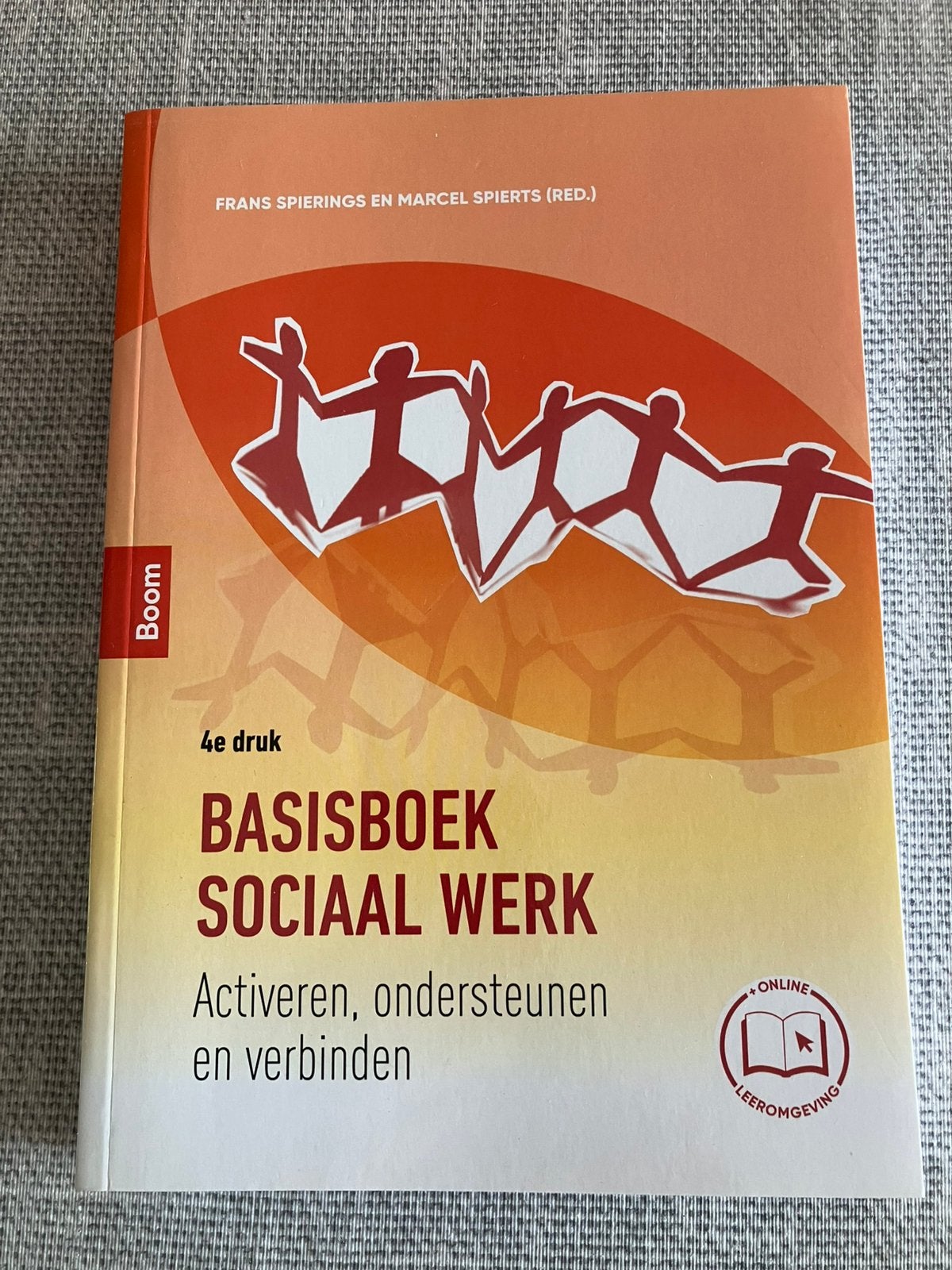 Basisboek sociaal werk- frans spierings en marcel, Ophalen of Verzenden, Alpha, Zo goed als nieuw, HBO