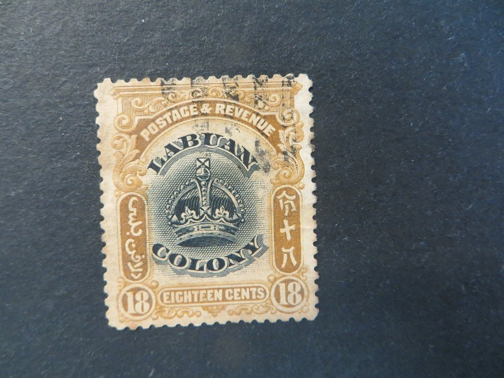 A05383: Labuan  18 c, Ophalen of Verzenden, Oost-Azië