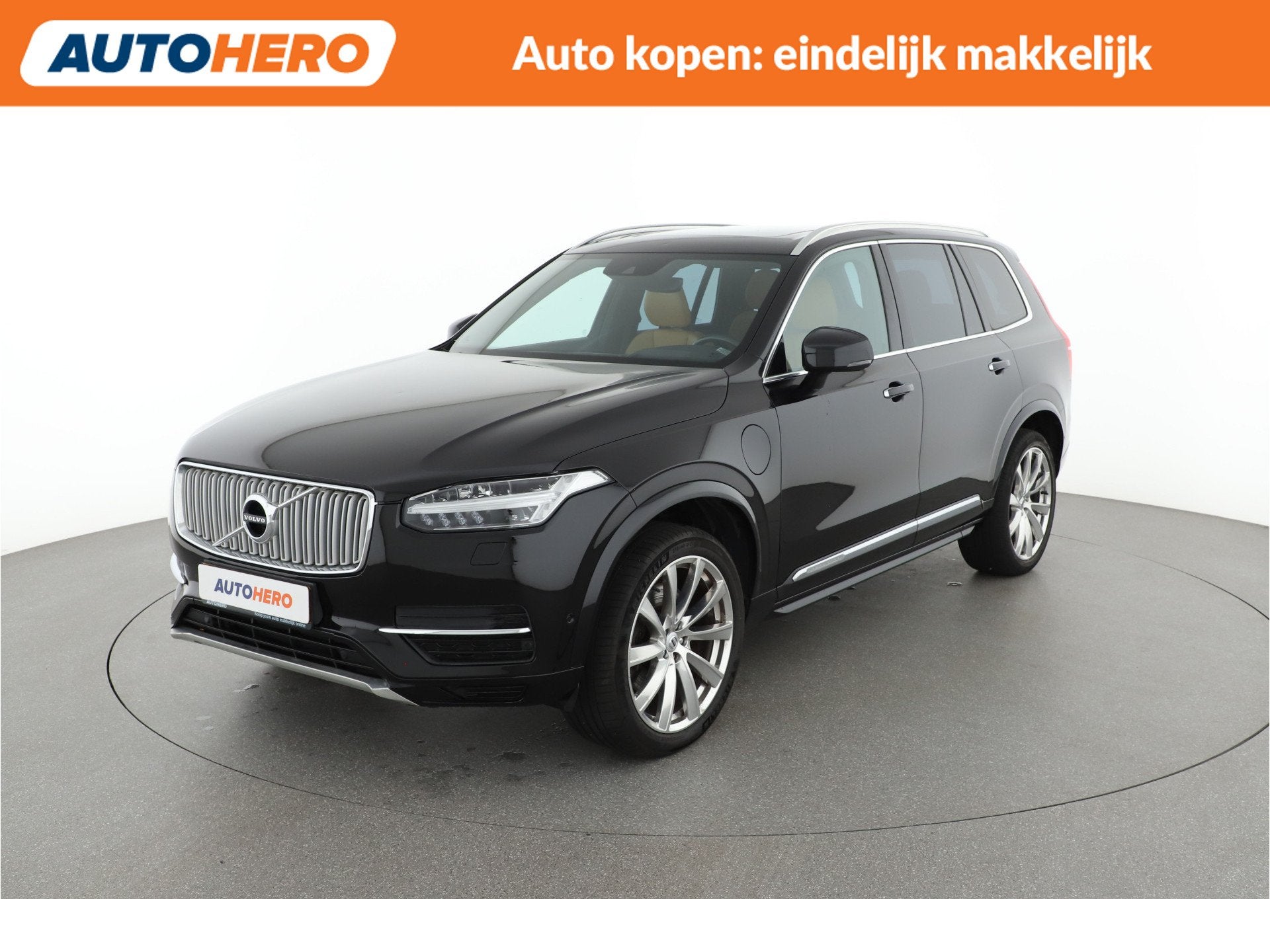 Volvo XC90 2.0 T8 Twin Engine AWD Inscription | HN01427 |, Gebruikt, 7 stoelen, Zwart, Bedrijf