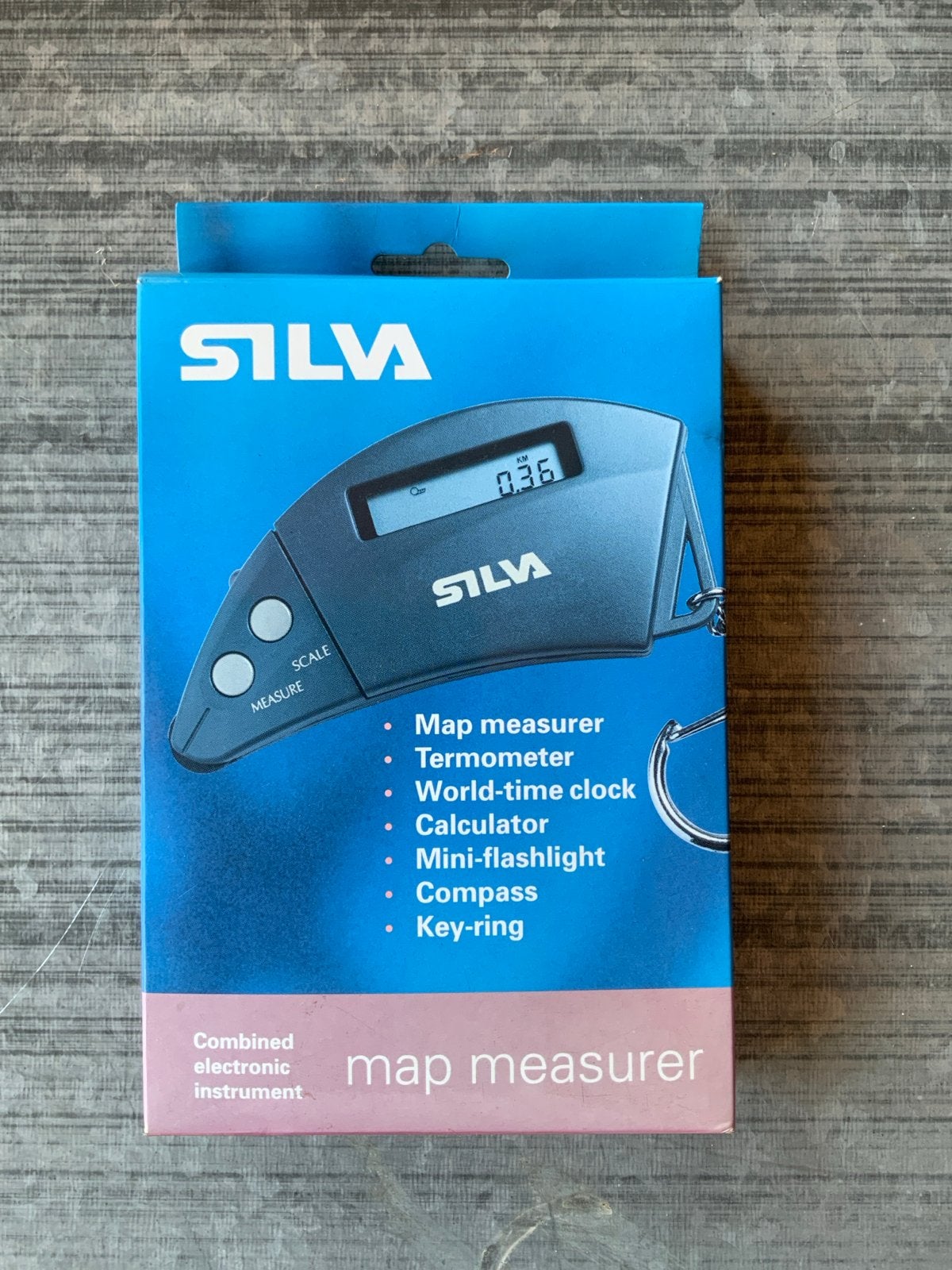 Silva elektronische kaartmeter met thermometer en kompas, Ophalen of Verzenden, Nieuw