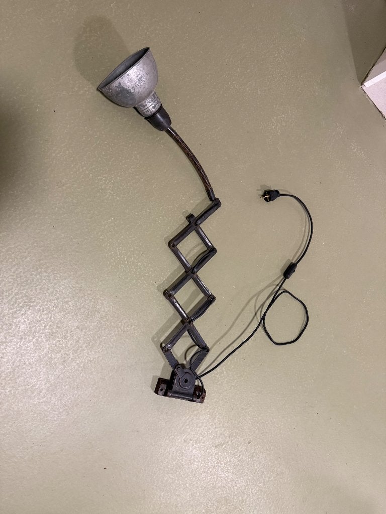 Vintage Lamp, Ophalen, Gebruikt, 50 tot 75 cm, Vintage