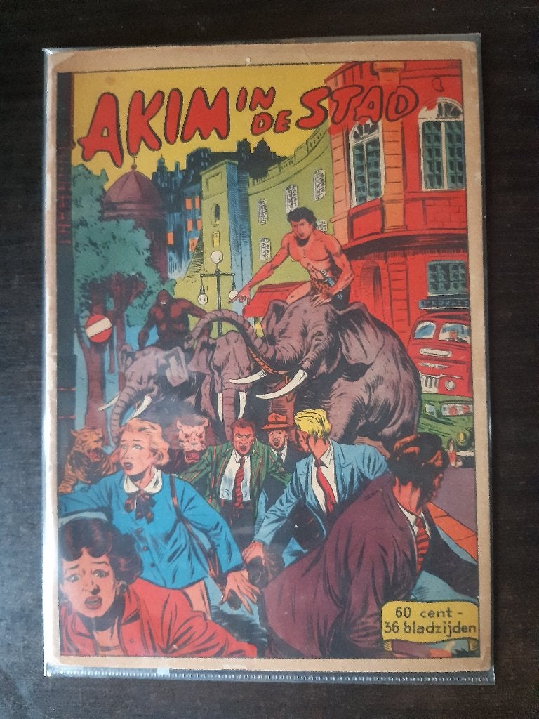 Akim in de stad Strip, Eén stripboek, Ophalen of Verzenden, Diversen