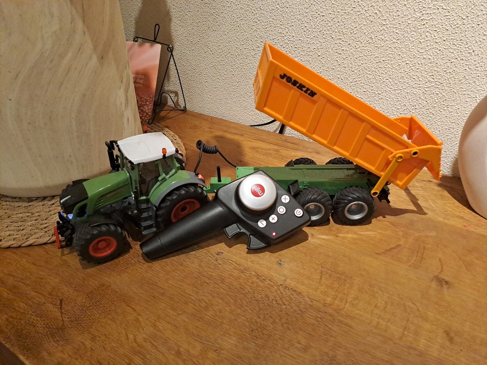 Siku Control Fendt met Joskin kieper, Elektro, Gebruikt, Ophalen of Verzenden, RTR (Ready to Run)