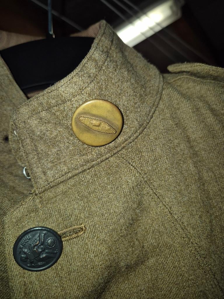 Soldaten vest  1 wo  waarschijnlijk  jaar  +- 1917  USA, Verzenden, Landmacht, Amerika, Kleding of Schoenen