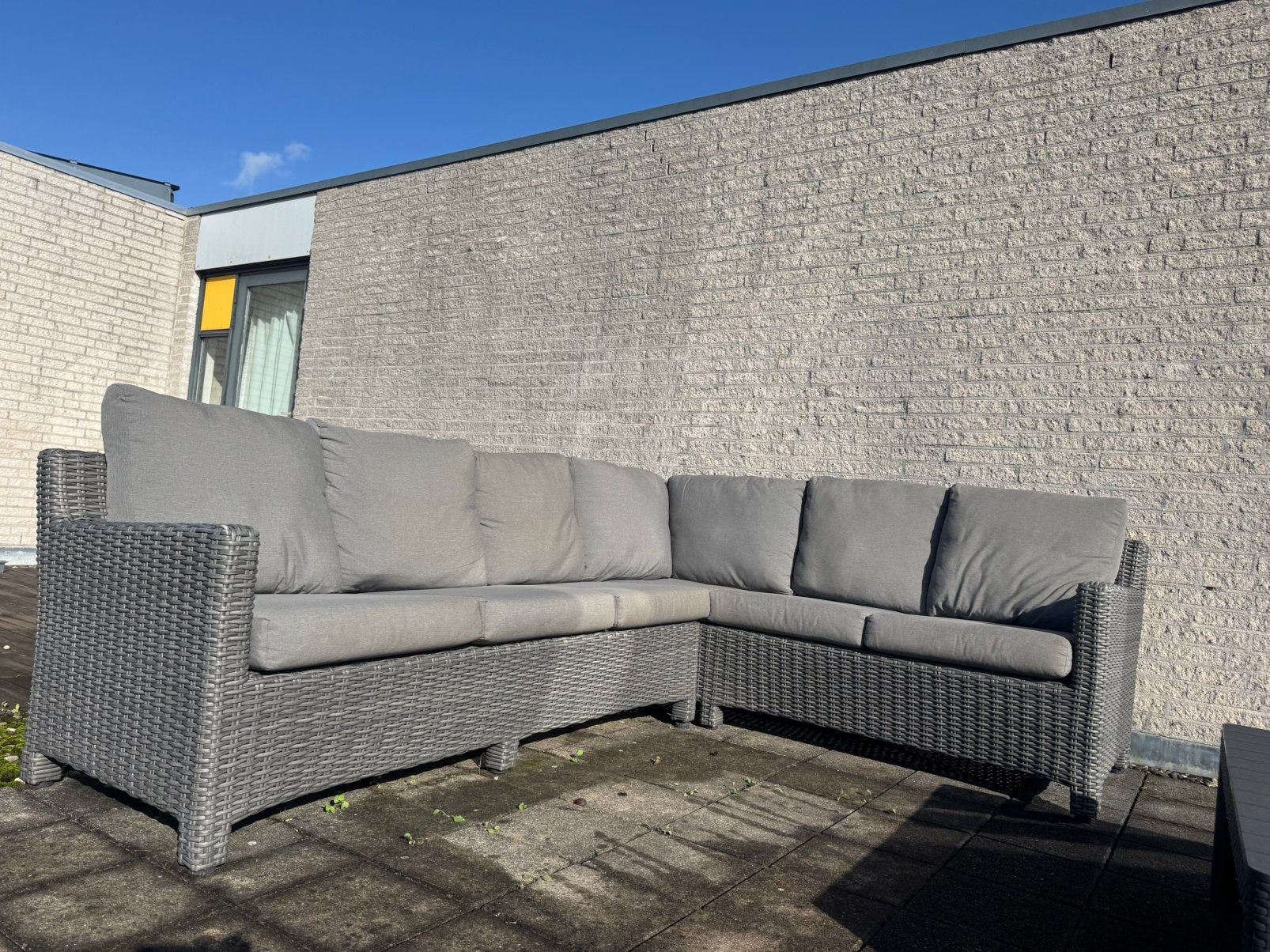 Taste by 4 seasons adora cosy lounge bank nero 4SO, Ophalen, Gebruikt, 6 zitplaatsen, Loungeset