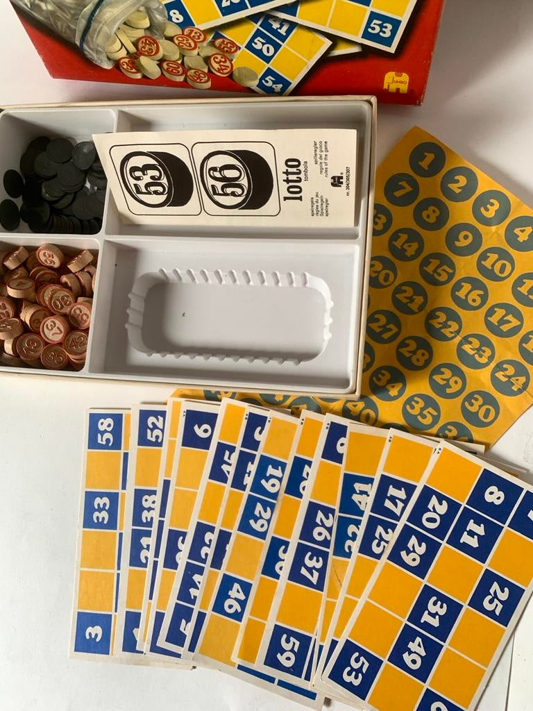 Lotto - Het Oud-Hollandse kienspel van Jumbo, Vijf spelers of meer, Ophalen of Verzenden, Gebruikt