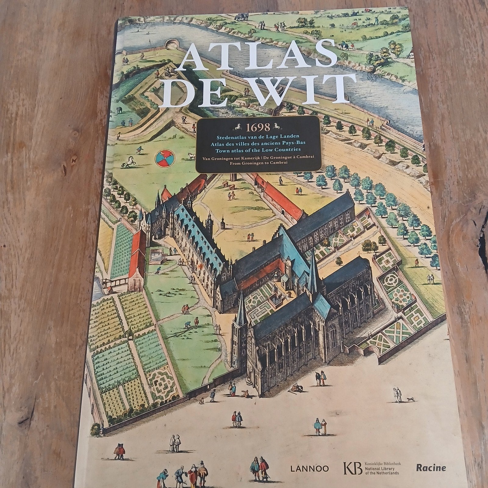 Atlas de Wit 1698 - Stedenatlas Lage Landen, Boeken, Ophalen, Overige atlassen, Voor 1800, Nederland