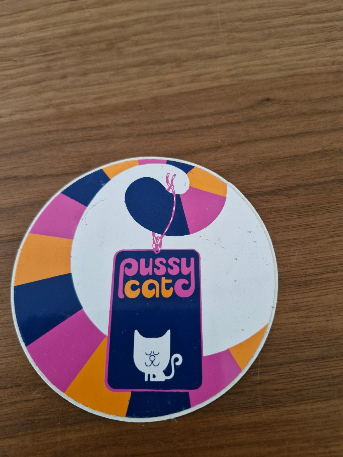 11685 Leuke Pussycat sticker - Kattenliefhebber, Ophalen of Verzenden