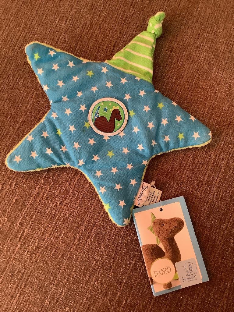 Sterntaler Danny Dino knuffeldoekje NIEUW stervormig 5,--, Ophalen of Verzenden, Nieuw, Overige typen