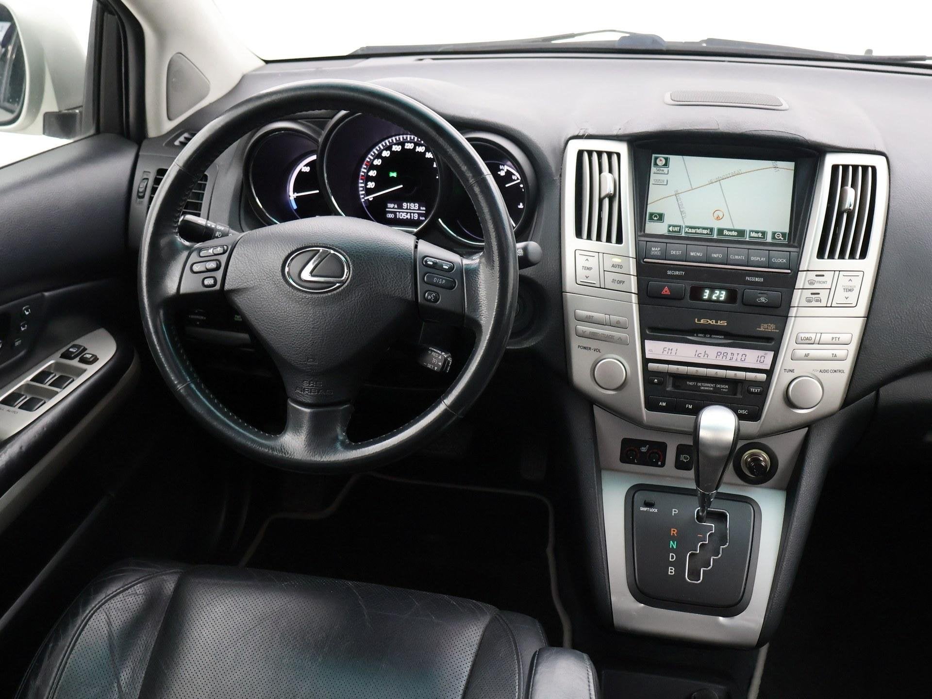 Lexus RX 400h 4WD 272 PK PLATINUM AUT. *YOUNGTIMER* + CAMERA, Auto's, Lexus, Automaat, Gebruikt, Automatische klimaatregeling