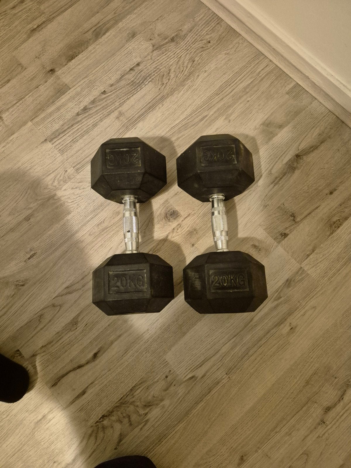 hexagon 20 kg dumbels, Ophalen, Dumbbell
