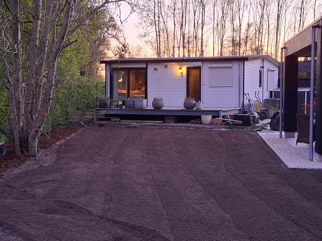 Dubbel chalet, woonunit, noodwoning, mantelzorgwoning, Caravans en Kamperen, Stacaravans, Tot en met 3