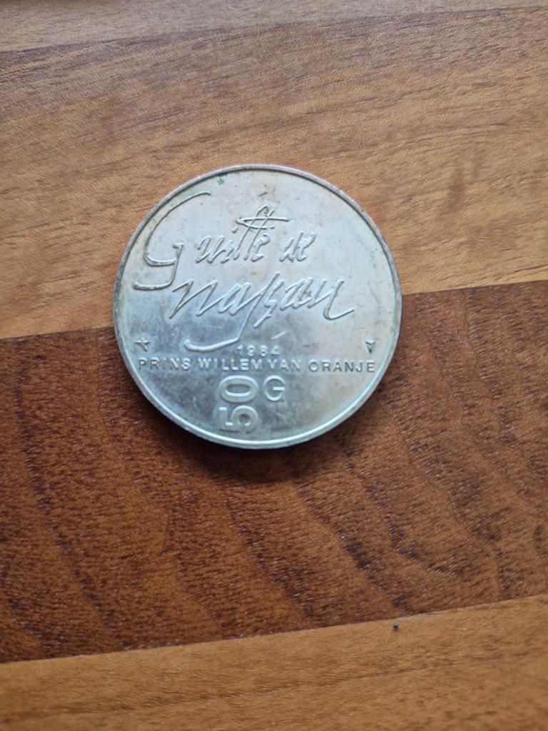 Zilveren 50 gulden munt Koningin Beatrix 1984, Koningin Beatrix, Zilver, Ophalen of Verzenden, Losse munt