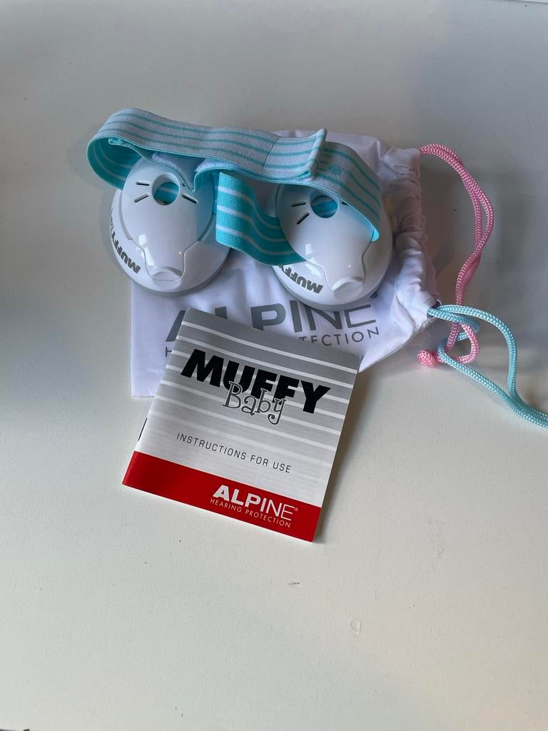 Alpine Muffy Baby gehoorbescherming voor baby's, Kinderen en Baby's, Kinderspulletjes, Ophalen of Verzenden, Zo goed als nieuw