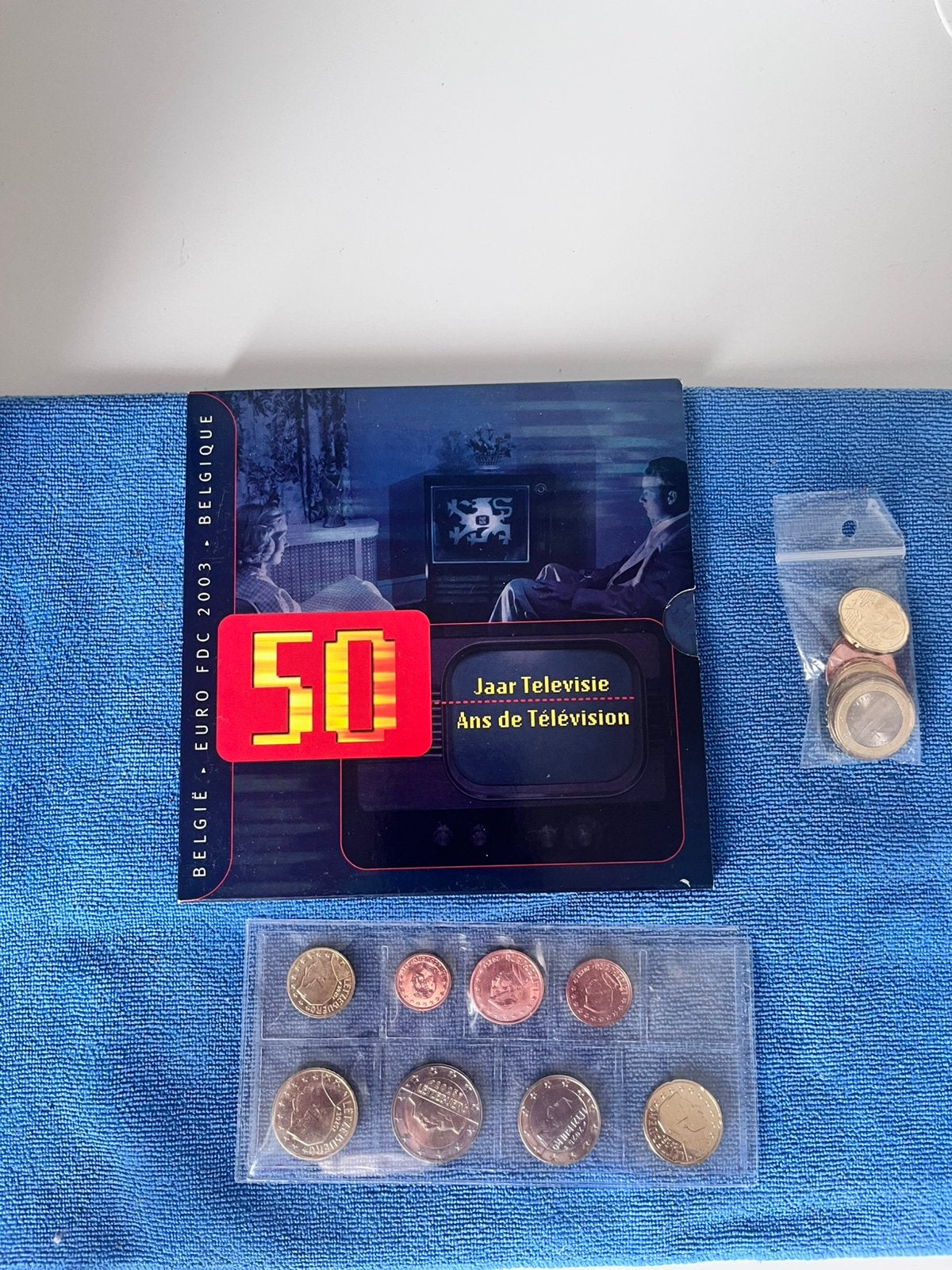 Euromunten Sets, Ophalen of Verzenden, België, Overige waardes