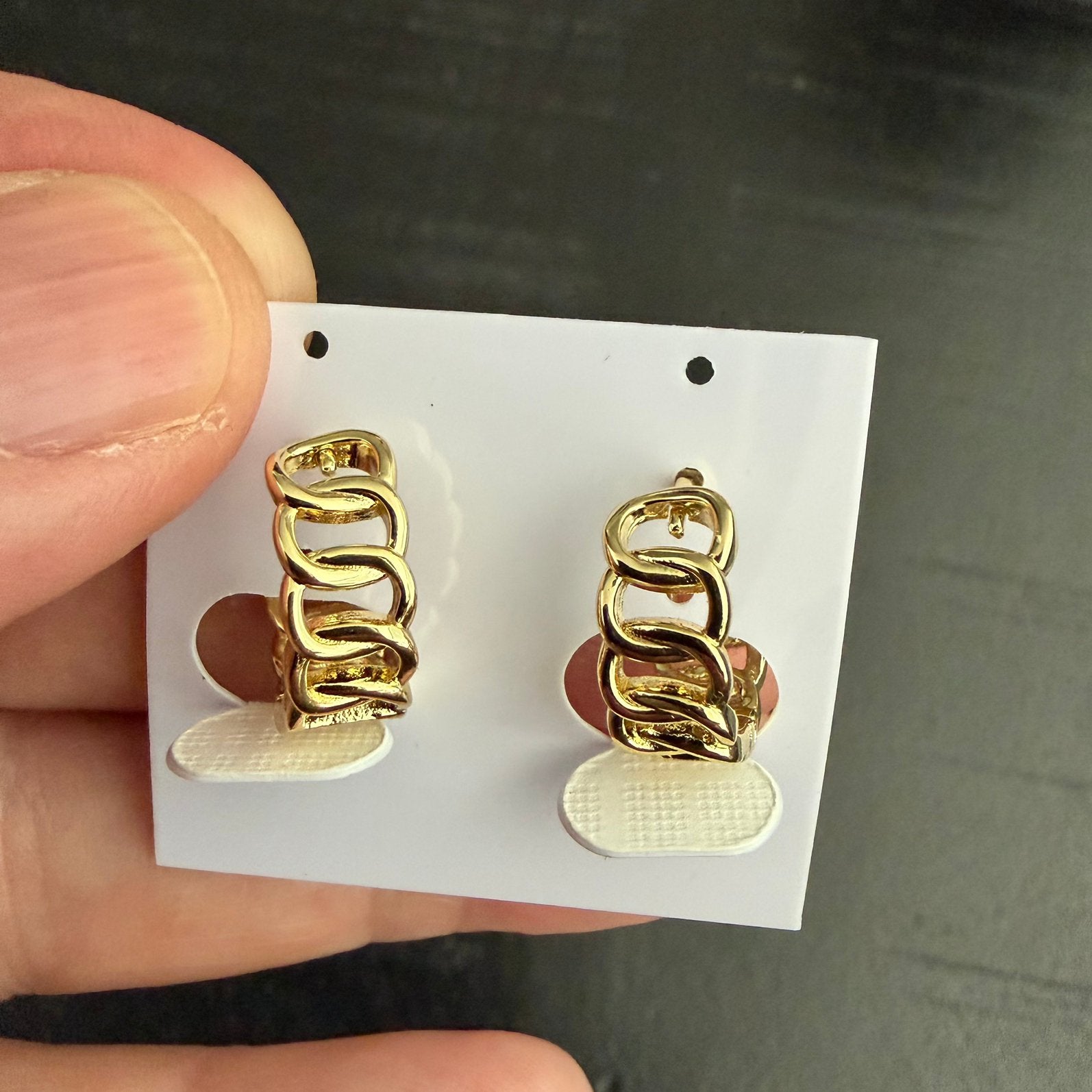 goudkleurige oorbellen nieuw, Sieraden, Tassen en Uiterlijk, Oorbellen, Ophalen of Verzenden, Nieuw, Geel, Overige materialen