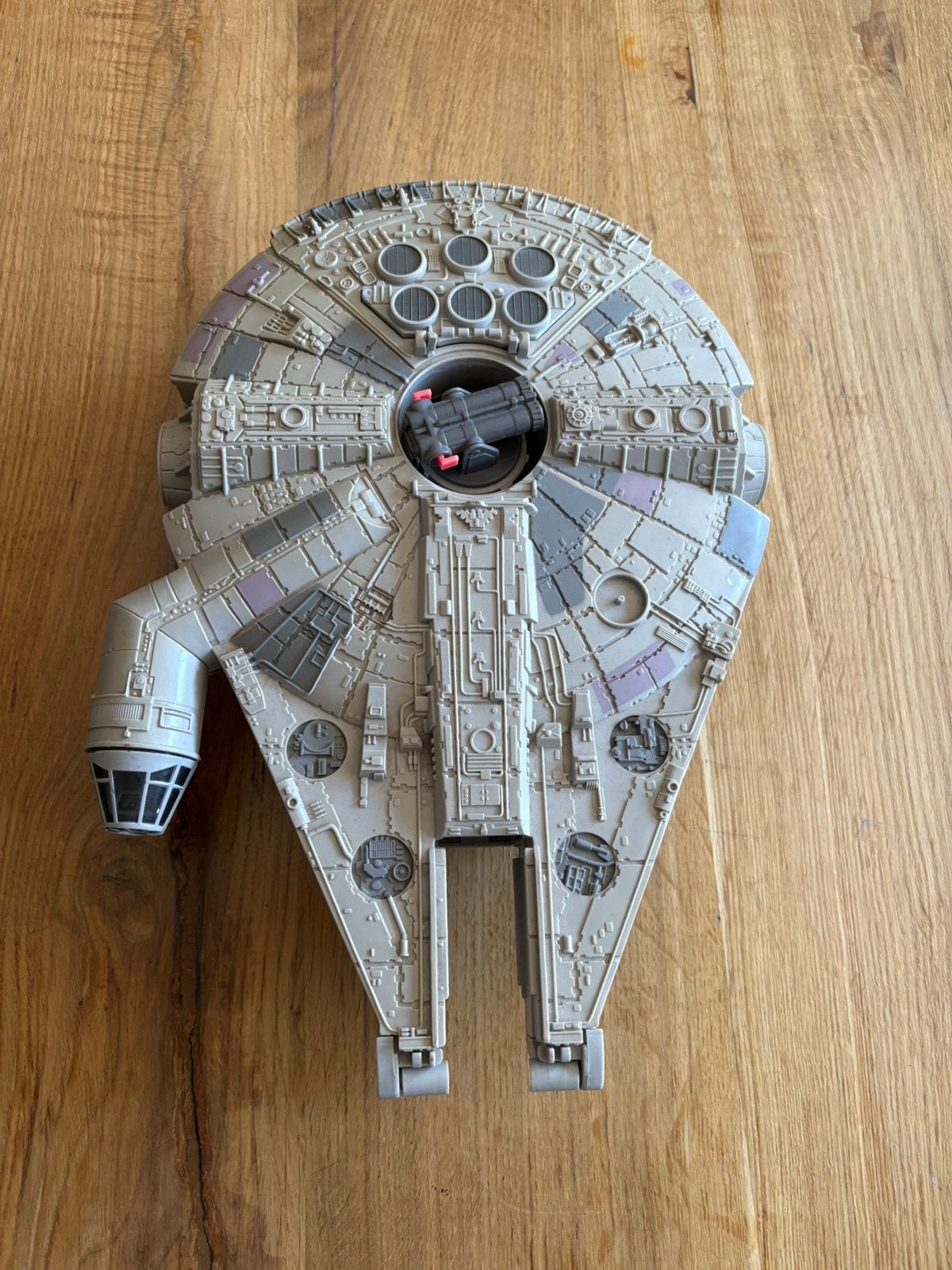 Micro Machines Star Wars Millennium Falcon uit 1995 Galoob, Ophalen of Verzenden, Zo goed als nieuw, Actiefiguurtje